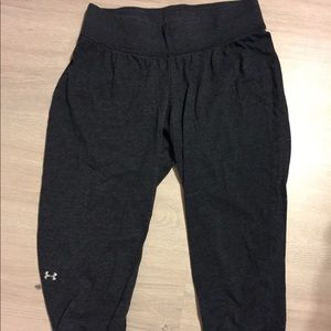 Under armour capris sweats